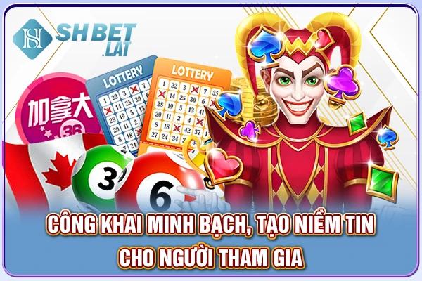 Công khai minh bạch, tạo niềm tin cho người tham gia