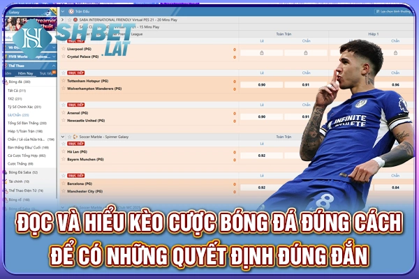Đọc và hiểu kèo cược bóng đá đúng cách để có những quyết định đúng đắn Đọc và hiểu kèo cược bóng đá đúng cách để có những quyết định đúng đắn